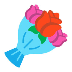Bouquet Flat Icon