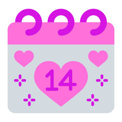 Valentines Day Flat Icon