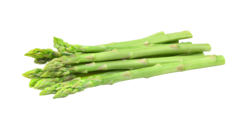 Asparagus isolated on transparent png