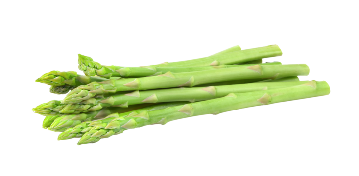 Asparagus isolated on transparent png