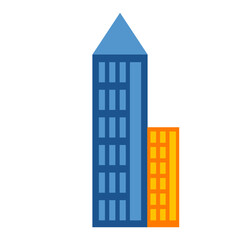 skyscraper city building
