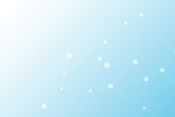 Technology Background. Network Connection. Social Media Banner. Vector