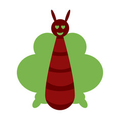 colorful flying butterfly