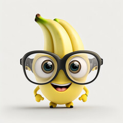 Cute Banana Character