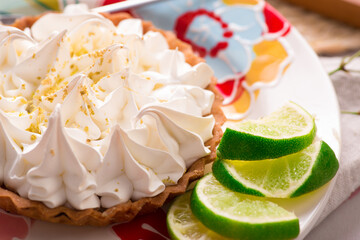 Lemon pye Assorted peruvian desserts peru sweet food buffet table brunch