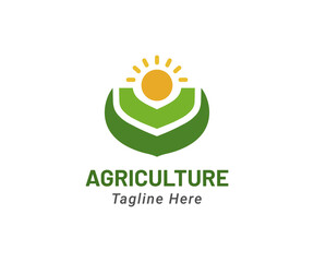 Agriculture logo design company. Modern logo for company