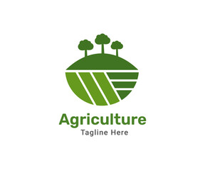 Agriculture logo design company. Modern logo for company