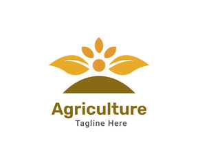 Agriculture logo design company. Modern logo for company