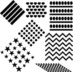 a set of geometric textures for any purpose
