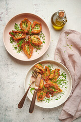 Spinach and Ricotta Pasta Shells