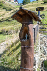 Wooden Madonna Val Venosta, South Tyrol Italy