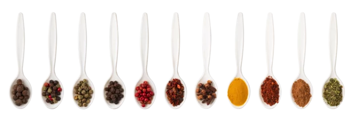 Foto op Plexiglas spices set © Gresei