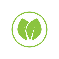 Leaf and Shutter Lens Aperture for Nature Photographer logo design inspiration