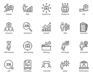 set of business people icons, teamwork, work, meeting, 
