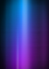 Colorful shiny brushed metal. Gradient from blue to purple. Vertical background texture