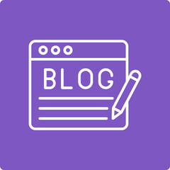 Blogging Icon