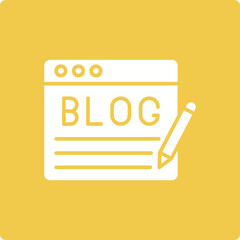 Blogging Icon
