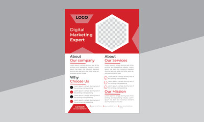 modern business flyer design