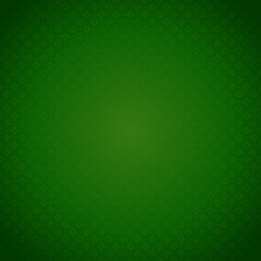 St Patrick's Day Irish clover gradient vignette blurred green background design template vector