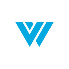 Creative Letter W Logo. Vector illustration.