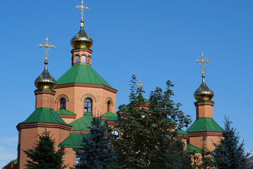 Holy Intercession Monastery, Goloseevsky Hermitage in Kyiv city, Ukraine