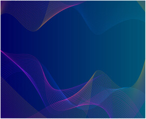 Blue Gradient Background Abstract Texture Illustration Vector Design