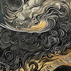 Swirl Background Illustration