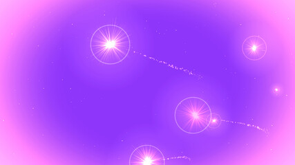 Abstract multicolored background with sparks and stars