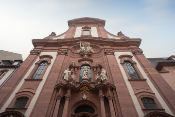 Fototapeta na wymiar Church of St. Augustin (Augustinerkirche) - Mainz, Germany