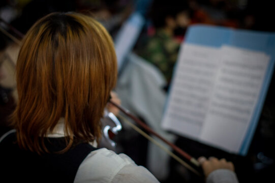 Violinista partituras