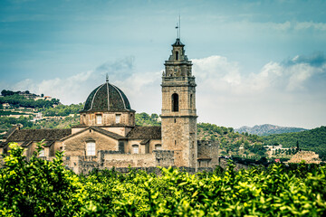 Vistas exteriores del Monasterio Sta. Maria de la Valldigna