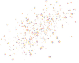 Hologram confetti rainbow 