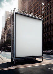 Blank billboard and outdoor advertising for more billboard visit our portfolio, AI Generated