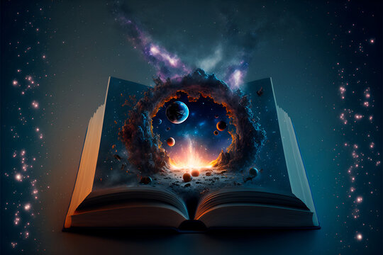 space in magic book generative ia