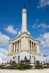 Obraz premium The Monument to the Heroes Santiago De Los Caballeros in the Dominican Republic