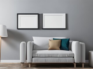 a photograph of a View of modern scandinavian style interior
