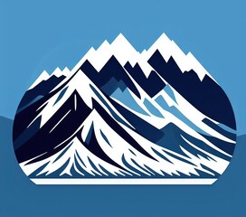 mountain landscape icon