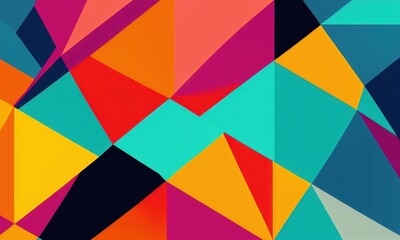 Fototapeta premium geometric vector graphic