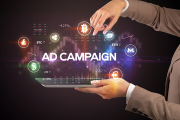 Close-up of a touchscreen with inscription