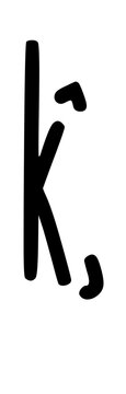 Crazy Funky Think Uppercase Letter Font