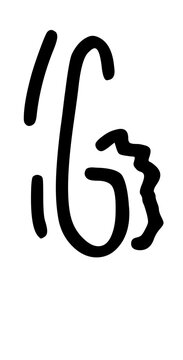 Crazy Funky Think Uppercase Letter Font