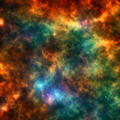 Fototapeta na wymiar High-Resolution Galaxy Nebula Background Overlay with Stunning Star Fields, Ideal for Adding a Cosmic Touch to Your Designs