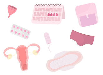 feminine hygiene products for periods set