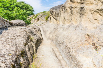 cave city Uplistsikhe near Gori, Georgia
