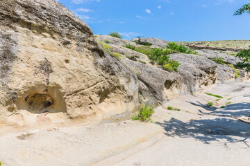 cave city Uplistsikhe near Gori, Georgia