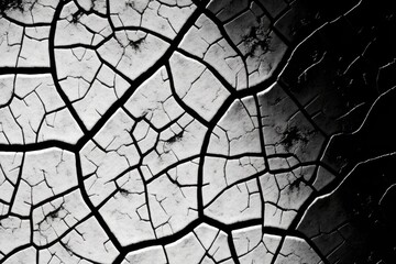 Broken crack texture background. This tileable design features stained peeling paint with a crackle pattern. Perfect for creating a barren drought concept or dry desert
