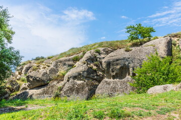 cave city Uplistsikhe near Gori, Georgia
