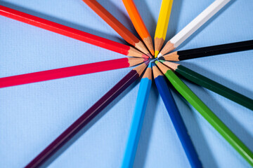 Buntstiftsonne