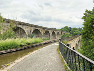 A view of the Chirk Aqueduct
