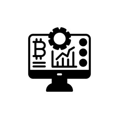 Crypto Software icon in vector. Logotype